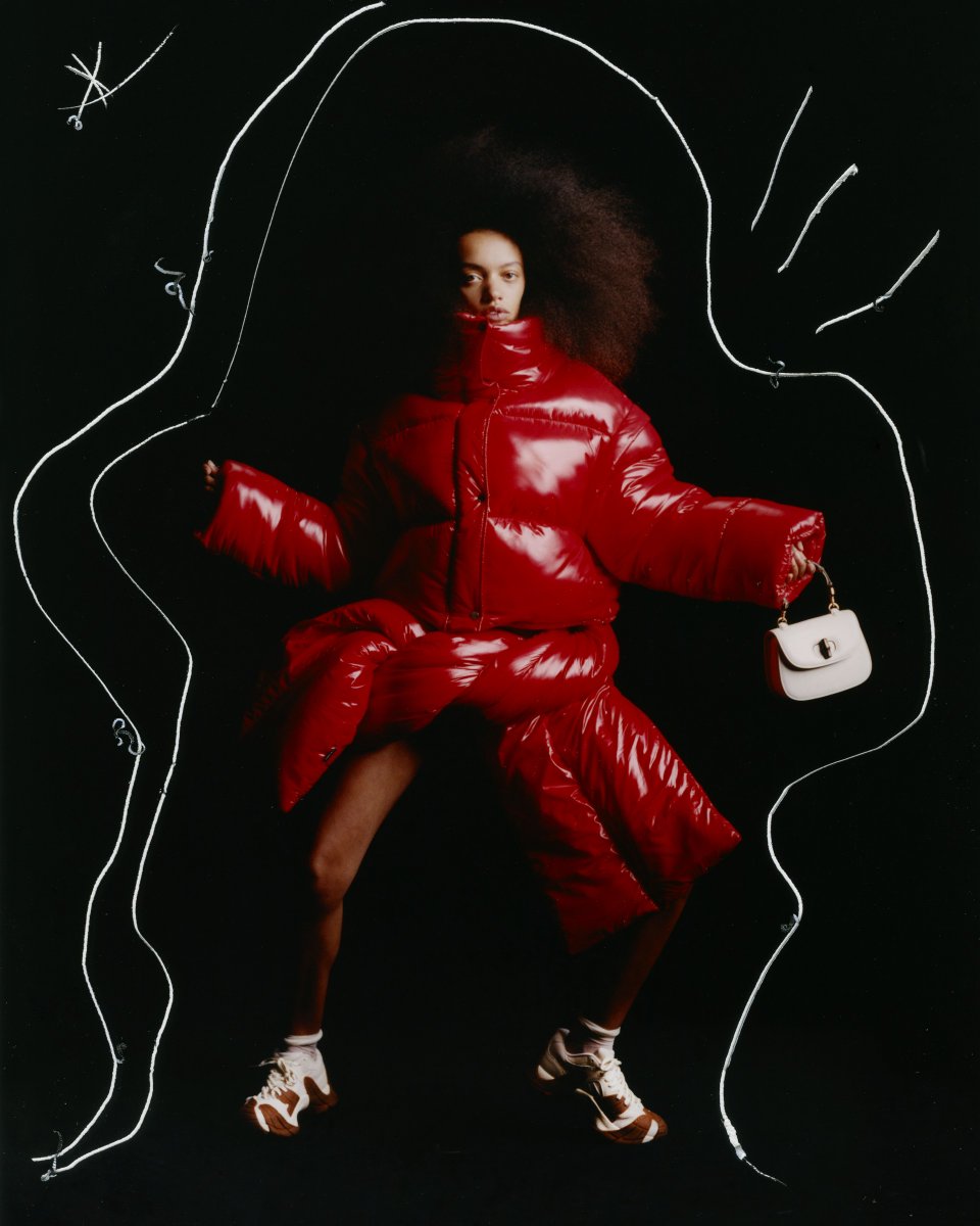 DAVIDKOMALONDON's tweet photo. Kukua Williams wears Pre-Fall 2026 Oversized Puffer Jacket and Scarf for a luxury issue cover story of Who What Wear UK Edition

Styled by Noemie Schelbert
Photography by Elliot James Kennedy
Editor-in-chief Jane McFarland

Shop the collection on https://t.co/tOISxTBTvI https://t.co/HP29sy7mUY