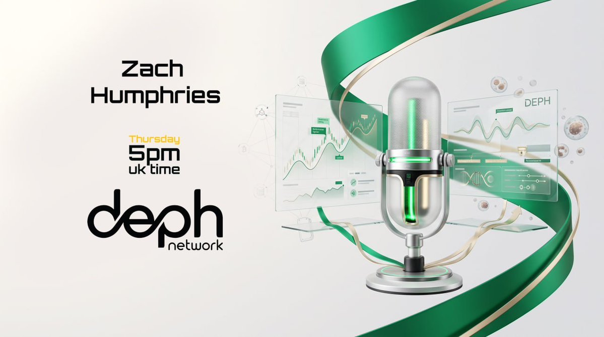ZachHumphries's tweet photo. Going to be doing an AMA with @DEPHNetwork tomorrow. Interesting experiement .... 

Will be live tomorrow 12pm est on YouTube and X

Set reminder now. 
Link here: https://t.co/6G4WBz07YC https://t.co/vBgKsGHkPK