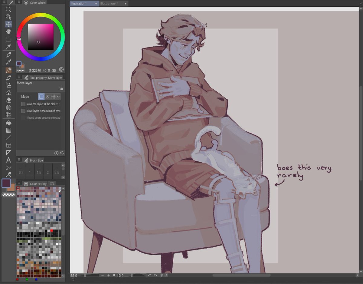 wr0wn's tweet photo. you know that cat is leaving the second jayce sits down :( https://t.co/hlsKrna4ev