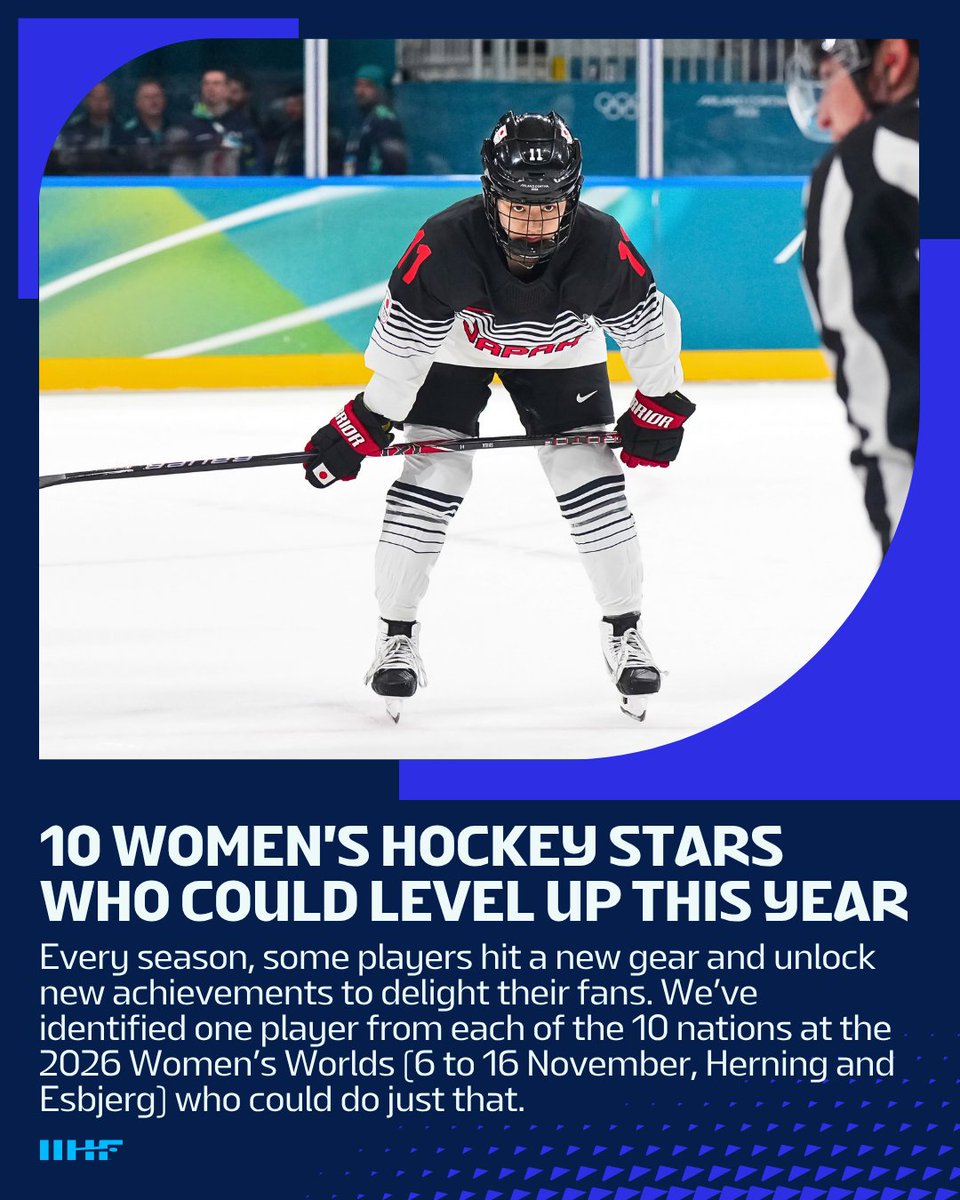 IIHFHockey's tweet photo. Which player are you excited to see at #WomensWorlds ? ๐
Read more ๐
https://t.co/r2Z6f62Aya
#IIHF https://t.co/fuaoE3Kv2g
