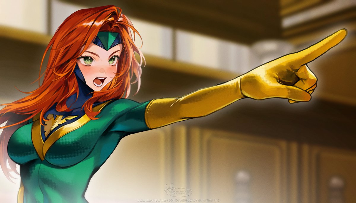 MurMoruno_'s tweet photo. Objection!
#jeangrey 
-----
Another color sketch cms ☺️ https://t.co/NnLR59L4Oa