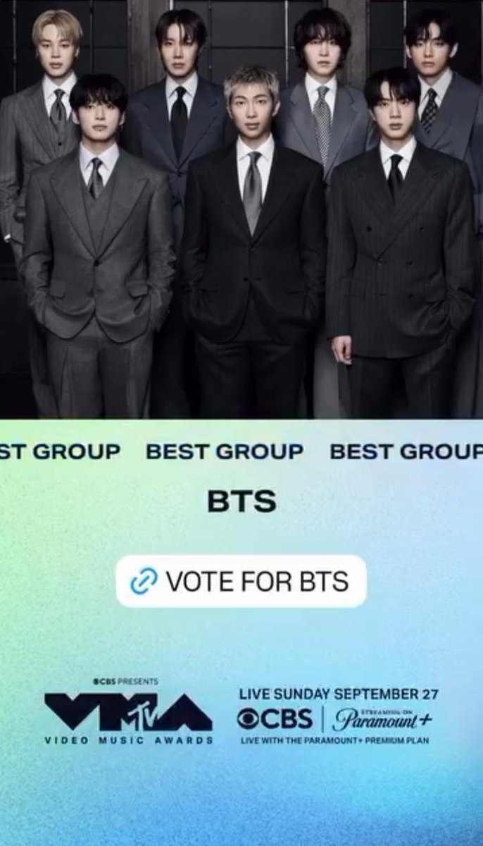 pjmruler's tweet photo. ARMYS, a votação final para ‘Best Group’ já começou! Votem no BTS através dos Stories da @MTV 🚨

🔗: https://t.co/gHoevt3caP…

VOTE FOR BTS ON VMAS 2026
VOTE FOR BTS BEST GROUP ON VMAs
#VoteForBTSonVMAs
#BTSBestGroupOnVMAs https://t.co/MB3sWTWggb