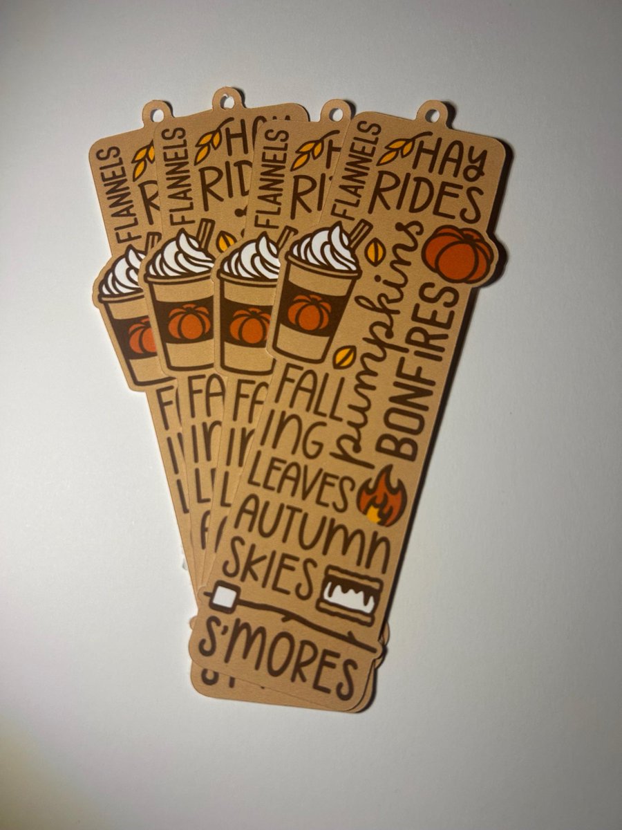 Wenderzzz831's tweet photo. Autumn Bookmarks π§‘
https://t.co/pCsDBlqWfm
#HayRides #BonFires #Autumn #FallingLeaves #bookmarks https://t.co/Sn0kAXN6oZ