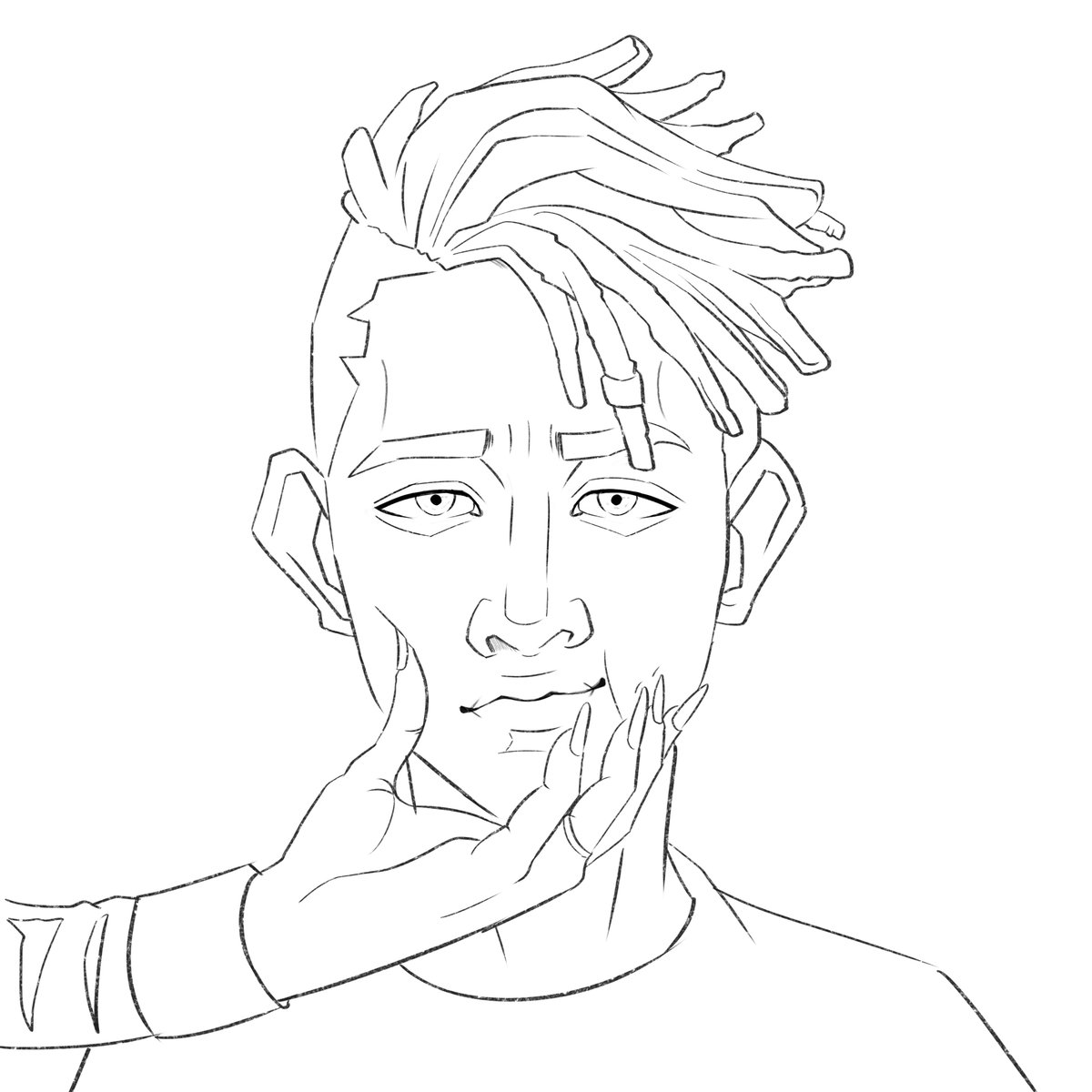 phthalobluey's tweet photo. Process of my Ekko fanart ✨✨✨✨
#arcanefanart #ekko #jinx #process #digitalartㅤㅤㅤㅤ https://t.co/o87aOcYp2t