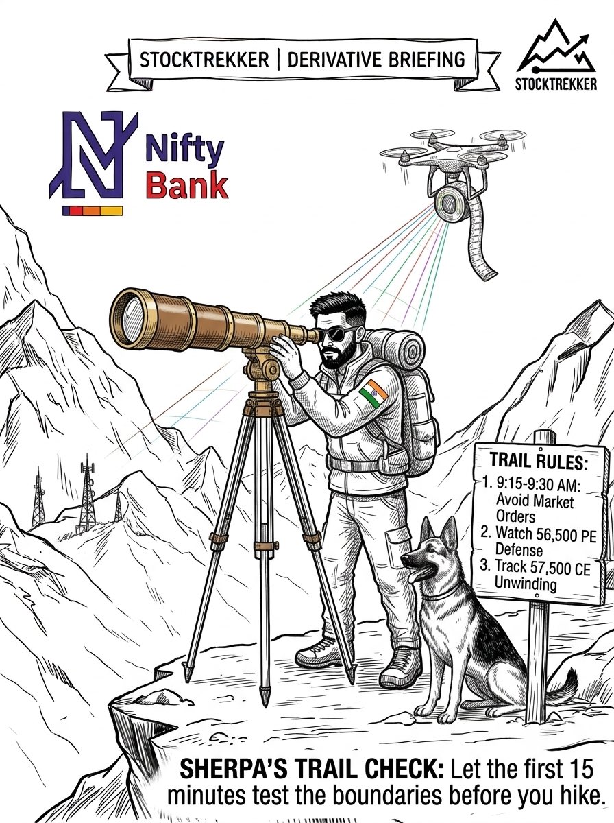 stocktrekker's tweet photo. The opening 15 minutes (9:15–9:30 AM) belong to automated delta-hedging algorithms balancing overnight gamma risk. Never rush into open market orders before the boundaries are tested.  

#OptionsTrading #OpenInterest #MaxPain #PreMarket #StockMarketIndia https://t.co/Gb79xqsWyQ
