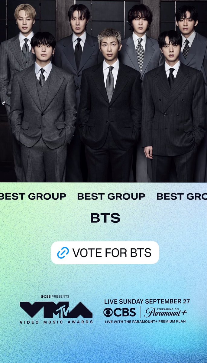 _BTSMoments's tweet photo. Final round of #VMAs  for "Best Group" is now open on Instagram..! 

VOTE NOW FOR @BTS_twt 💪🏻

(https://t.co/mNaviJ06WQ) https://t.co/MgnfM9ROOT