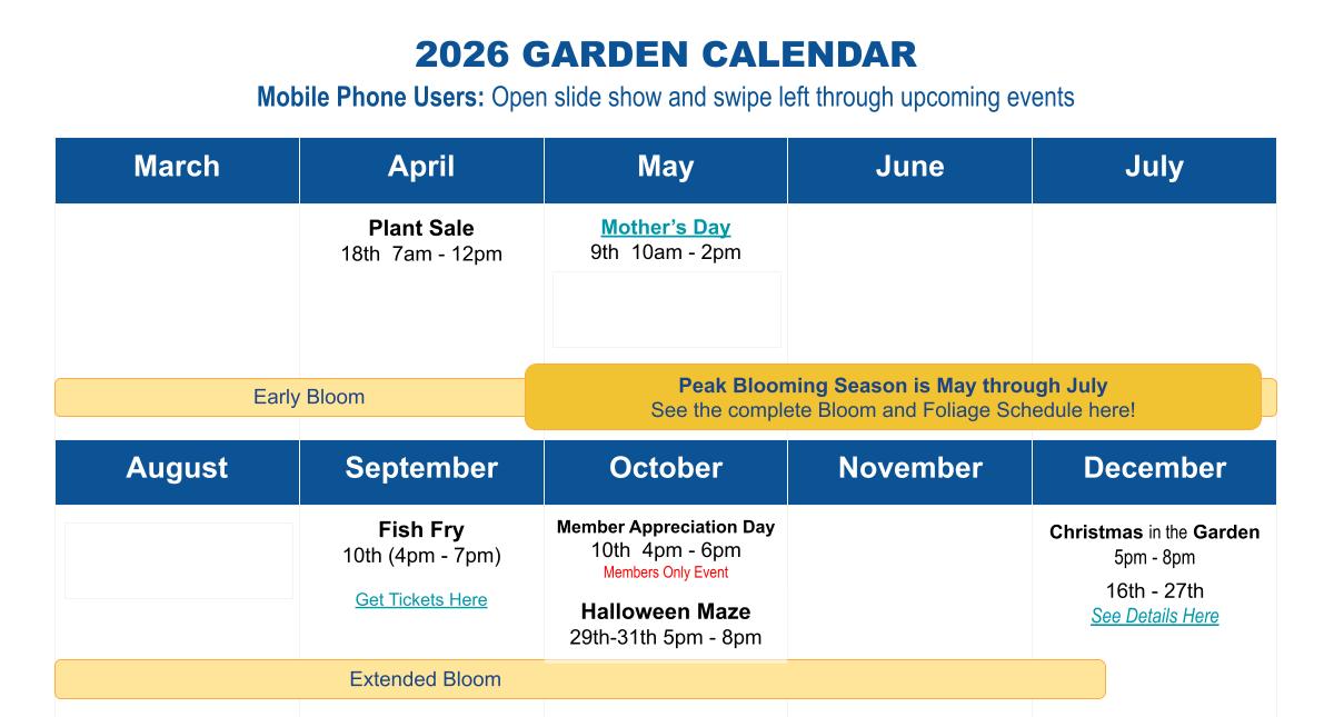 HopeBotanicGdn's tweet photo. 🗓️ Coming up at Hope (Leoma)

🎄 Tree sponsors — reserve by Sep 28
https://t.co/u0Vq6DSNH5
⭐ Members night — Oct 10 · 4–6pm
🎃 Halloween Maze — Oct 29–31 · 5–8pm

#LeomaTN #BotanicalGarden https://t.co/DmQ9CA1ZjY
