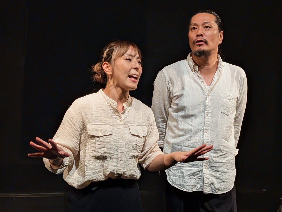 tanatanaka's tweet photo. シアターOM二人芝居プロデュース『メビウス』（Eチーム）シアターOM https://t.co/aekrU5jbcY