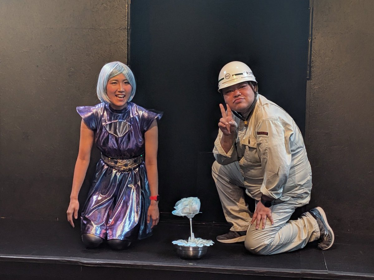 tanatanaka's tweet photo. シアターOM二人芝居プロデュース『メビウス』（Aチーム）シアターOM https://t.co/Qz23sHr0yj