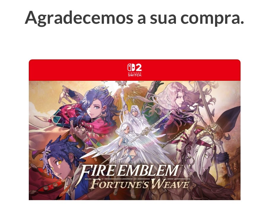 Iver_dudu's tweet photo. E vamos jogar mais uma saga #Switch2 #fireemblemfates https://t.co/N988eLeGqF
