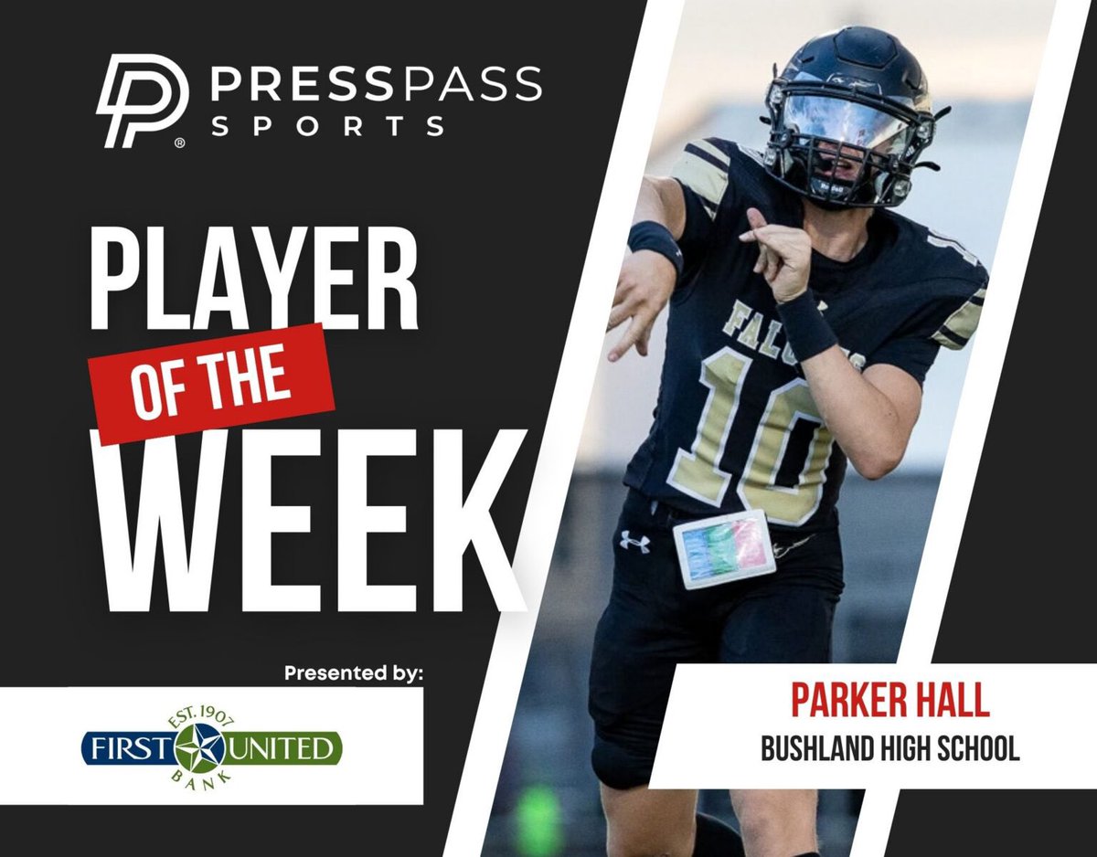 PressPassSports's tweet photo. Congratulations to the @FUBTexas athletes of the week- Parker Hall of Bushland and Lilly Madrigal of Hereford #txhsfb #txhsvb.. 
🔗 https://t.co/EHBCCsTdUD https://t.co/2JEEtGyztw