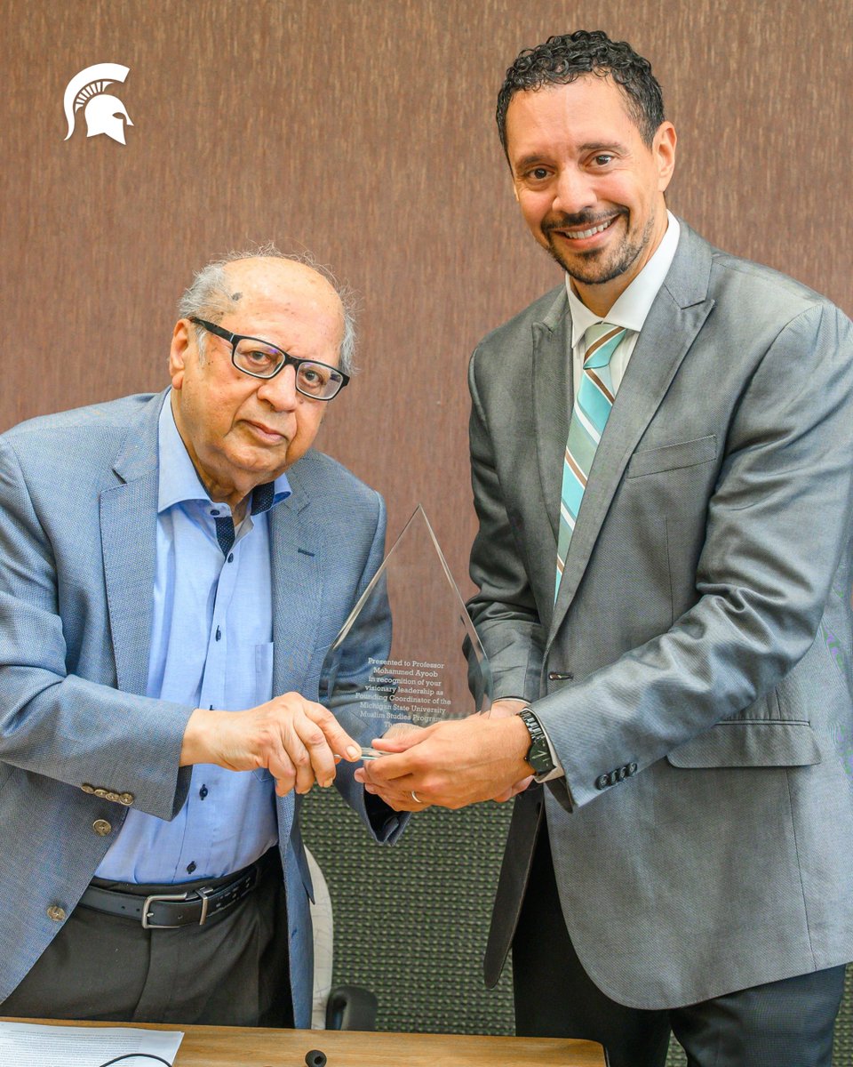 MSUIntl's tweet photo. MSU’s Muslim Studies Program is celebrating 20 years of scholarship, dialogue and global engagement. 🌎

Since 2006, the program has grown into an interdisciplinary community spanning nine MSU colleges.

Read about its history and impact: https://t.co/ngN1tvBR9E https://t.co/GmHQUYlHV2