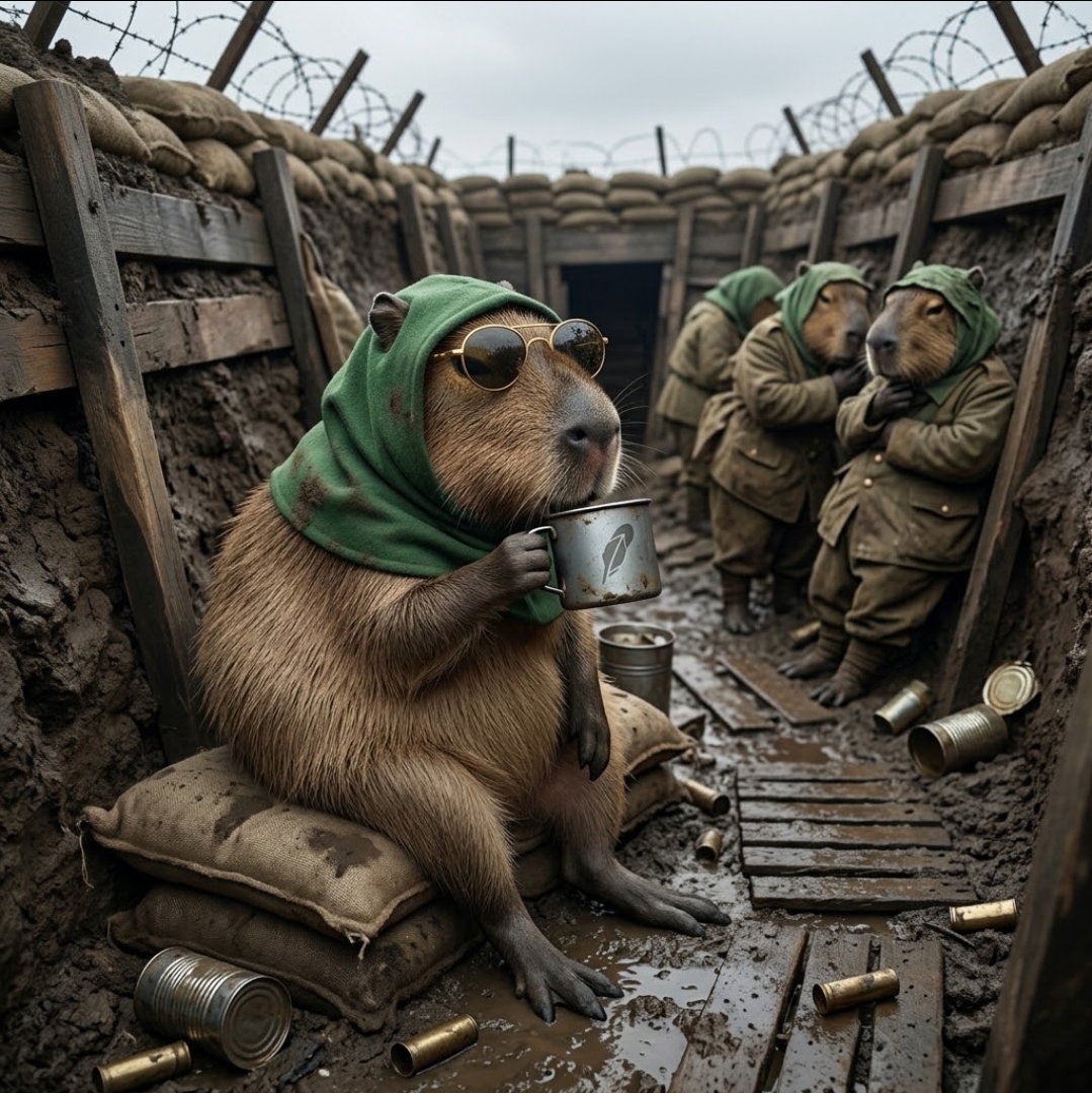 CapaBaraOffical's tweet photo. @theunipcs It's time for some new energy. Time for Capy to get up, out of these trenches. We need that calm, unbothered, friend-to-all vibe. Let's bring classic memecoins back.  Join the Capy crusade @CapaBaraOffical 
Launched on Pons: CA: 0xc604E87BD8d2c2926d880c4191C353Bb8a7F6718 https://t.co/4kfVckvrkU