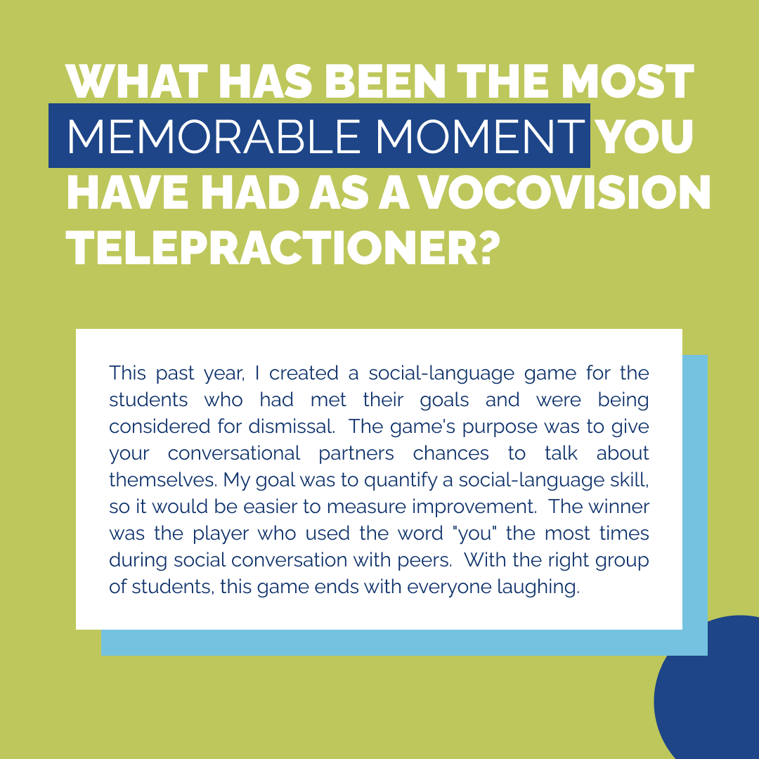 VocoVision's tweet photo. Meet Mary Jo Morrison! 💙 Today's spotlight is all about celebrating the passion, dedication, and heart they bring to supporting students. Swipe to get to know them a little better. ➡️ https://t.co/kc2HpjfzbG
