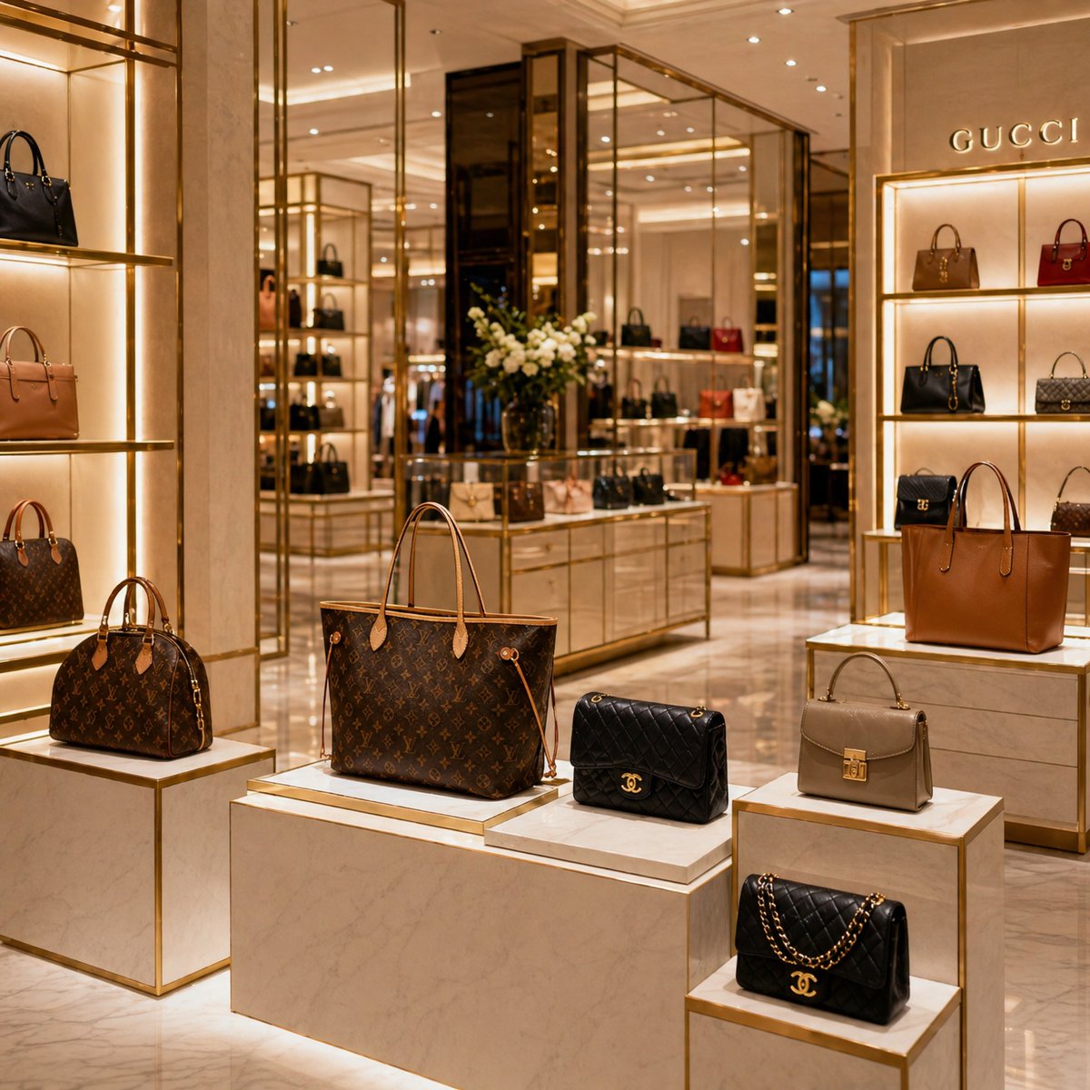 FreddaCromd2ox's tweet photo. Longchamp Bags Review and Buyer’s Guide — Image of the designer handbag store is AI-generated. https://t.co/lqq161istb