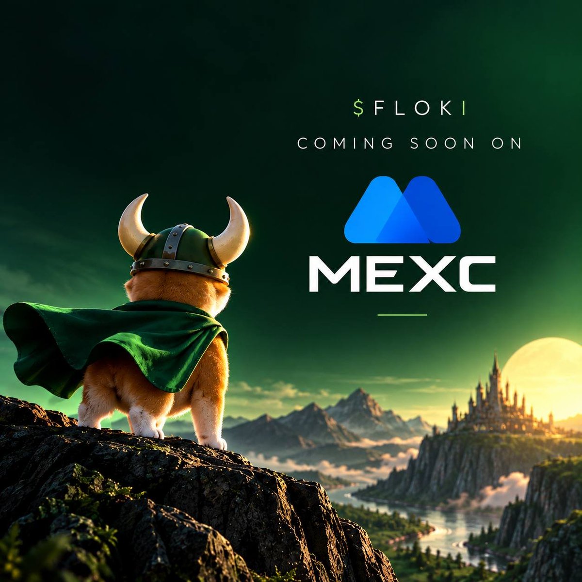Floki_For_RH's tweet photo. $FLOKI is coming soon to MEXC. 

More reach. More visibility.

@MEXC https://t.co/czMV7SujzU