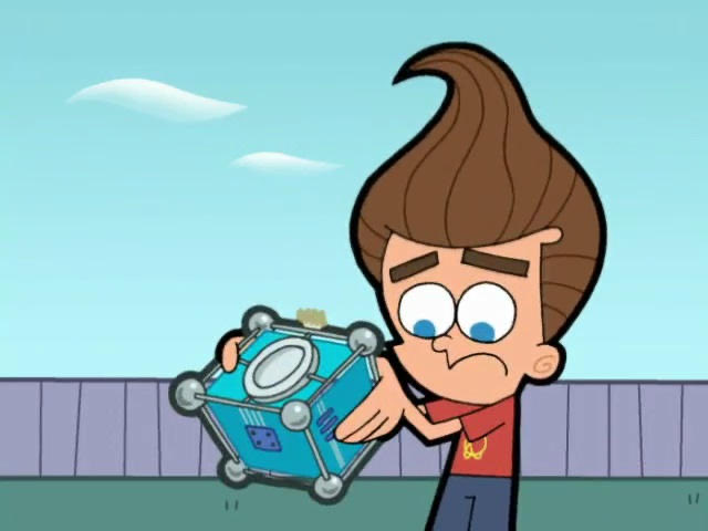 Leslyyy_G's tweet photo. This is exactly what I need it’s called hybercube. Jimmy Neutron invented this to fit many things inside of this little cube. can someone invent this in less then 24 hours. https://t.co/1nBB3gcNCD