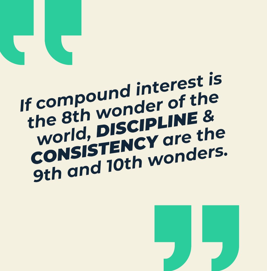 InvestnMint's tweet photo. DISCIPLINE &amp; CONSISTENCY in INVESTMENT can create WEALTH. https://t.co/0DnxRgkbmj