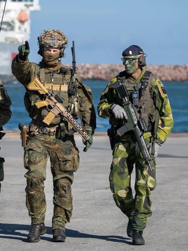 SpecOpsMagazine's tweet photo. German and Swedish soldiers pictured during Exercise Silver Wotan on Gotland, which ran September 14 to 23, 2026, and concludes today. This was the first-ever joint German-Swedish rehearsal of the rapid-reinforcement plans for the Baltic island, and it marks a genuinely significant moment for NATO's northern flank.