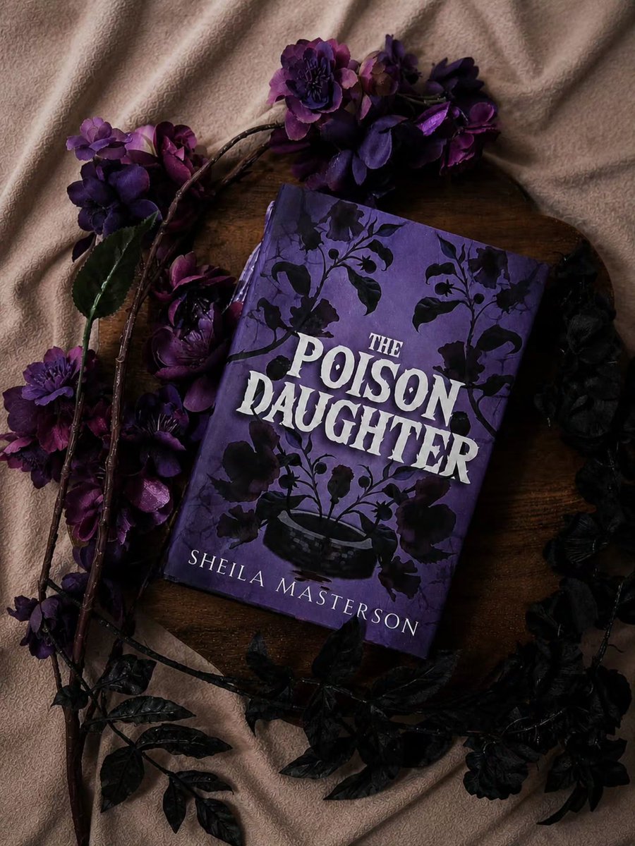 BlakeEfurd's tweet photo. The Poison Daughter by Sheila Masterson. A 5-star standalone romantasy that pulls you in immediately. Harlow’s poisonous kiss has always worked—until one target survives. Fierce, slow-burn tension, sharp banter, and jaw-dropping twists. An https://t.co/UacU0ZoYu5