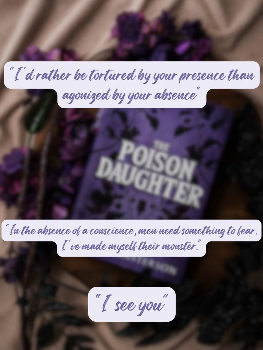 BlakeEfurd's tweet photo. The Poison Daughter by Sheila Masterson. A 5-star standalone romantasy that pulls you in immediately. Harlow’s poisonous kiss has always worked—until one target survives. Fierce, slow-burn tension, sharp banter, and jaw-dropping twists. An https://t.co/UacU0ZoYu5
