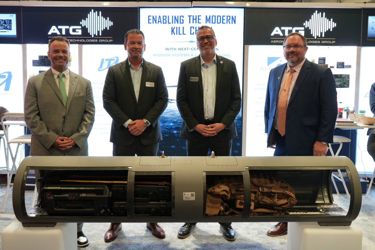 aeronixtg's tweet photo. We wrapped up a great week at AFA's Air, Space & Cyber Conference! ⭐

@ITIEngineering and @Aeronix_Inc had the opportunity to showcase some of our latest developments. ITI highlighted its collaboration with KIHOMAC featuring the MXU-1072/A Advanced Travel Pod, while Aeronix demonstrated its RF Electronic Support Measure (ESM) solution, Spectrum Hunter™.

Together, we're advancing technologies that support the mobility and interoperability today's warfighters require.

We enjoyed connecting with so many throughout the week and look forward to continuing the conversations.