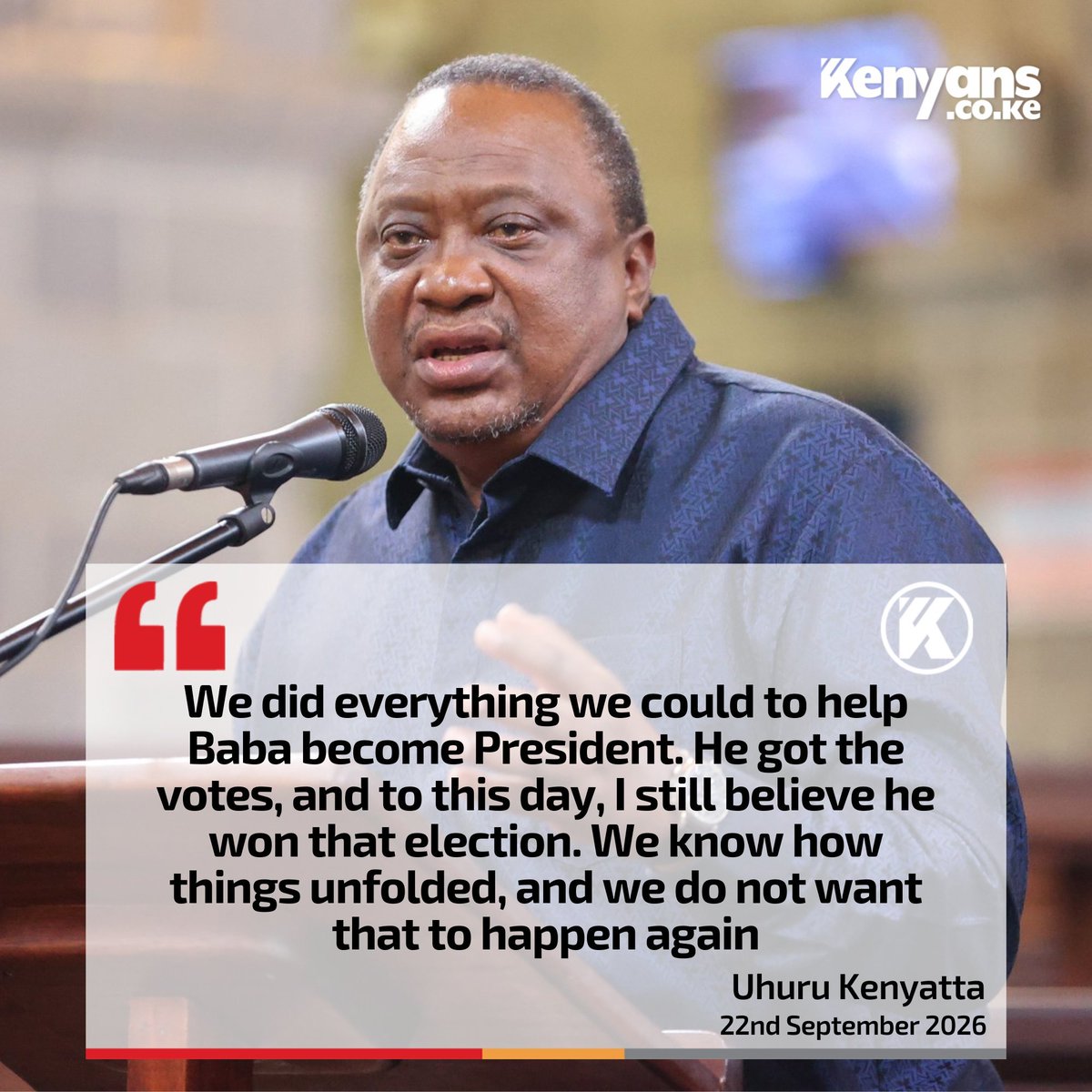 johnnjenga's tweet photo. H. E. Dr. William Ruto won the Presidential elections in 2022. Raila lost the way you lost to Kibaki. The incumbency syndrome. Raila could have probably won if you did not support him. Your E. President Uhuru Kenyatta, I pray you heal from your loss. Statesmanship devoid of revisionist Trump-ish nonesensical sentiment I wish thee son of Jomo. Na Kenya isonge mbele. ⚖️