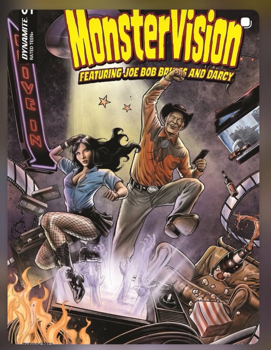 kinky_horror's tweet photo. Hey yall! Look what’s coming soon from @DynamiteComics!! 🤠🖤🖤 https://t.co/hxPT3sZu9n