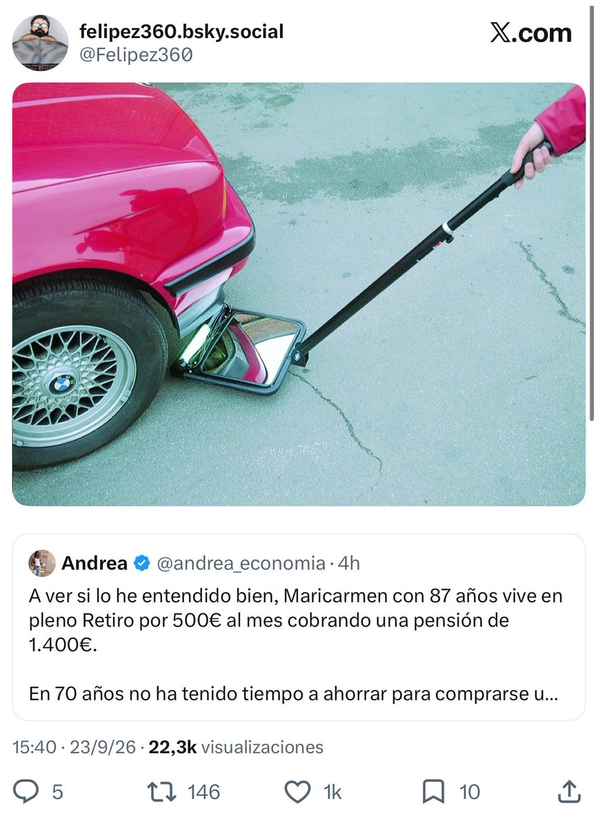 andrea_economia's tweet photo. Un día más sufriendo amenazas en X por defender la propiedad privada. https://t.co/HVxNMQ9xWg