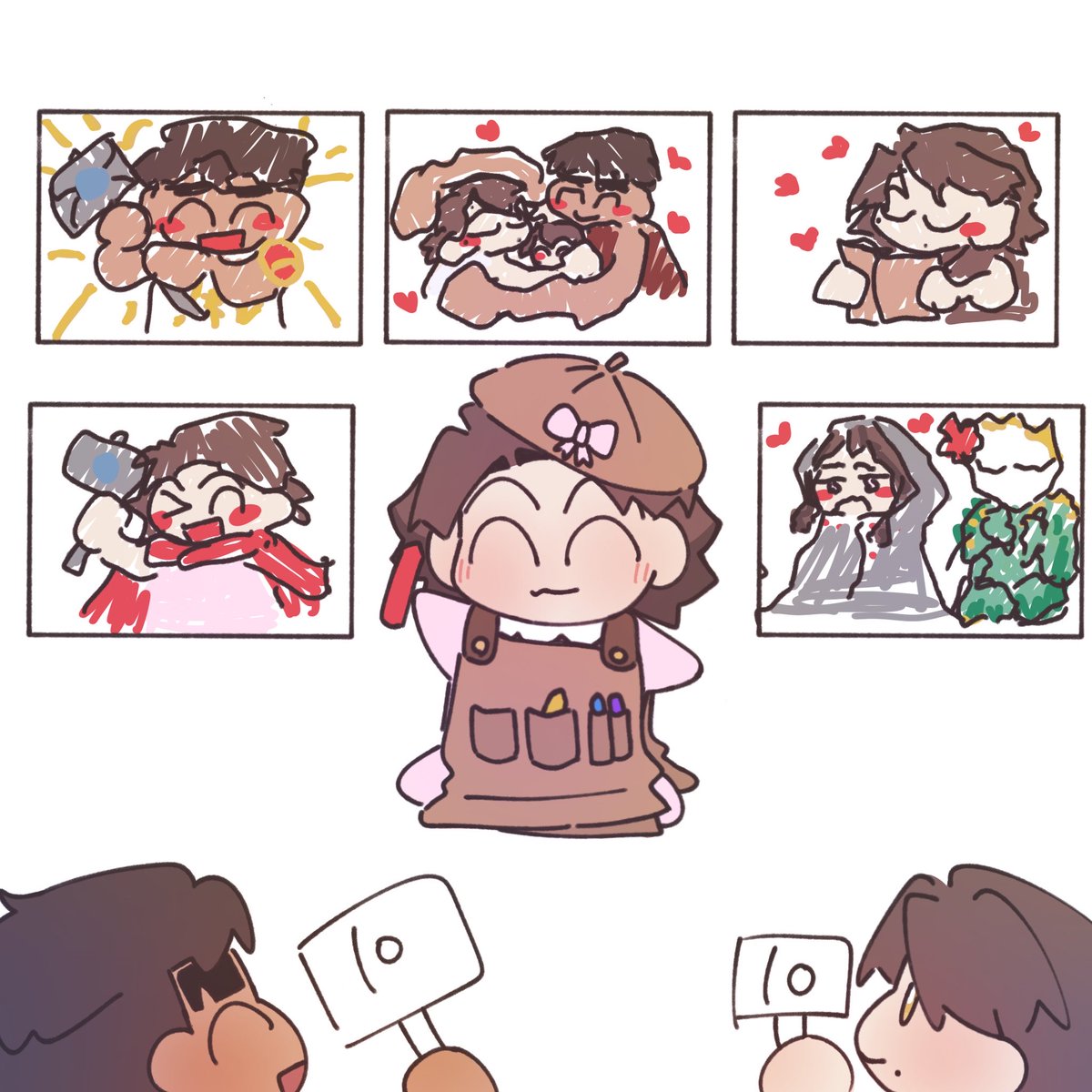 pvo13ovq's tweet photo. 核心小畫展開幕🎨 https://t.co/Pkd7Df1TUT