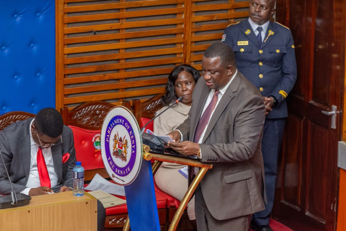 fikirini_jacobs's tweet photo. The Senate plays a vital role in overseeing Ministries and Government agencies while promoting accountability and ensuring that policies and programmes respond to the needs of Kenyans.

Earlier today I accompanied my Cabinet Secretary Hon. Salim Mvurya during the Senate Mashinani sitting at the Kilifi County Assembly where he was invited in accordance with the Constitution to respond to questions on youth empowerment mental health and sports.

The Senate Mashinani initiative brings Parliament closer to the people by strengthening grassroots oversight and promoting public participation. It also fosters collaboration between the Senate and county governments while creating awareness of the Senate’s constitutional mandate to represent counties and protect devolution.

As the State Department for Youth Affairs and Creative Economy we remain committed to working with Parliament and other stakeholders to advance youth empowerment strengthen opportunities for young people and drive the growth of Kenya’s creative economy.