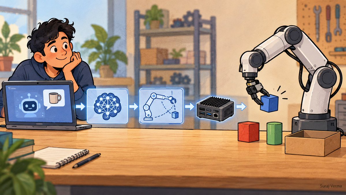 surajverma's tweet photo. Qualcomm is buying PickNik, the company behind one of the important open-source building blocks in robotics: MoveIt.

MoveIt handles things like motion planning and manipulation. Basically, an AI model might understand "pick up that blue box", but something still has to figure out how the robot arm should actually move to do it.

Qualcomm says MoveIt will remain open source and will integrate more directly with its Dragonwing robotics platforms.

I like that combination if the openness actually stays intact.

AI can decide what a robot should do. Software like MoveIt is part of the much less glamorous job of turning that decision into physical movement.

#OpenSource #Robotics