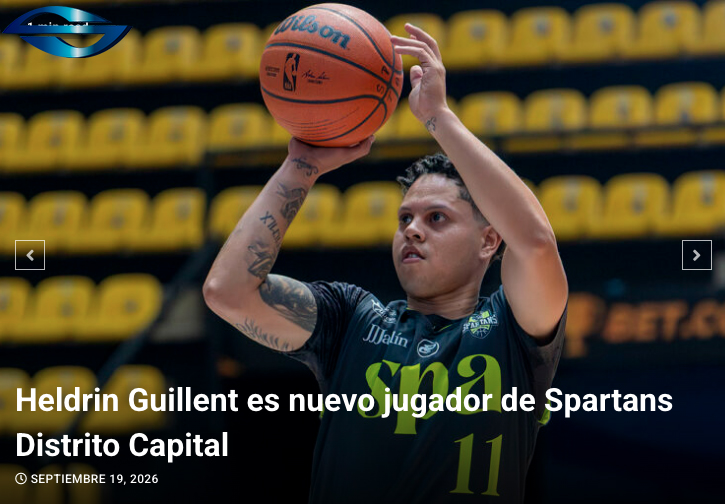 avsphotoreport's tweet photo. 🏀 Spartans Distrito Capital ⚔️ anuncia la incorporación del piloto Heldrin Guillent para la Liga Superior de Baloncesto Venezolano 2026 y la Superliga Profesional de Baloncesto 2027

📖 Léelo en AVS 👉
https://t.co/BKhtF9NbDd #Baloncesto #Spartans #LaSuperior #SPB https://t.co/RrQCWmvgJY