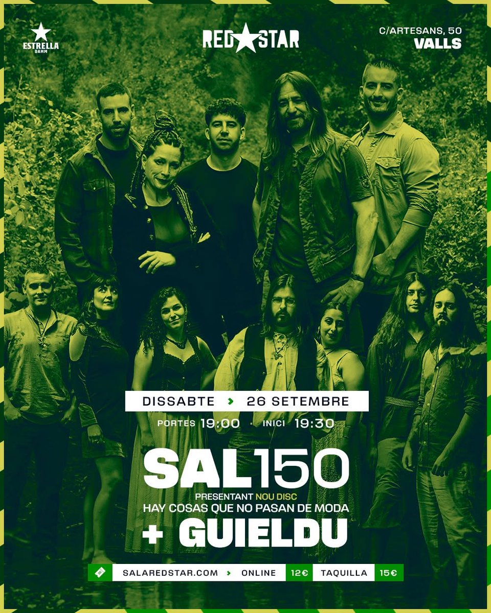 guieldu's tweet photo. Los conciertos que vienen: 
26/9 en Valls, Tarragona. Sala RedStar
03/0 en Avilés, Asturies. "Festillingües 2026"
#valls #tarragona #asturies #avilés https://t.co/7QIehEsp8O