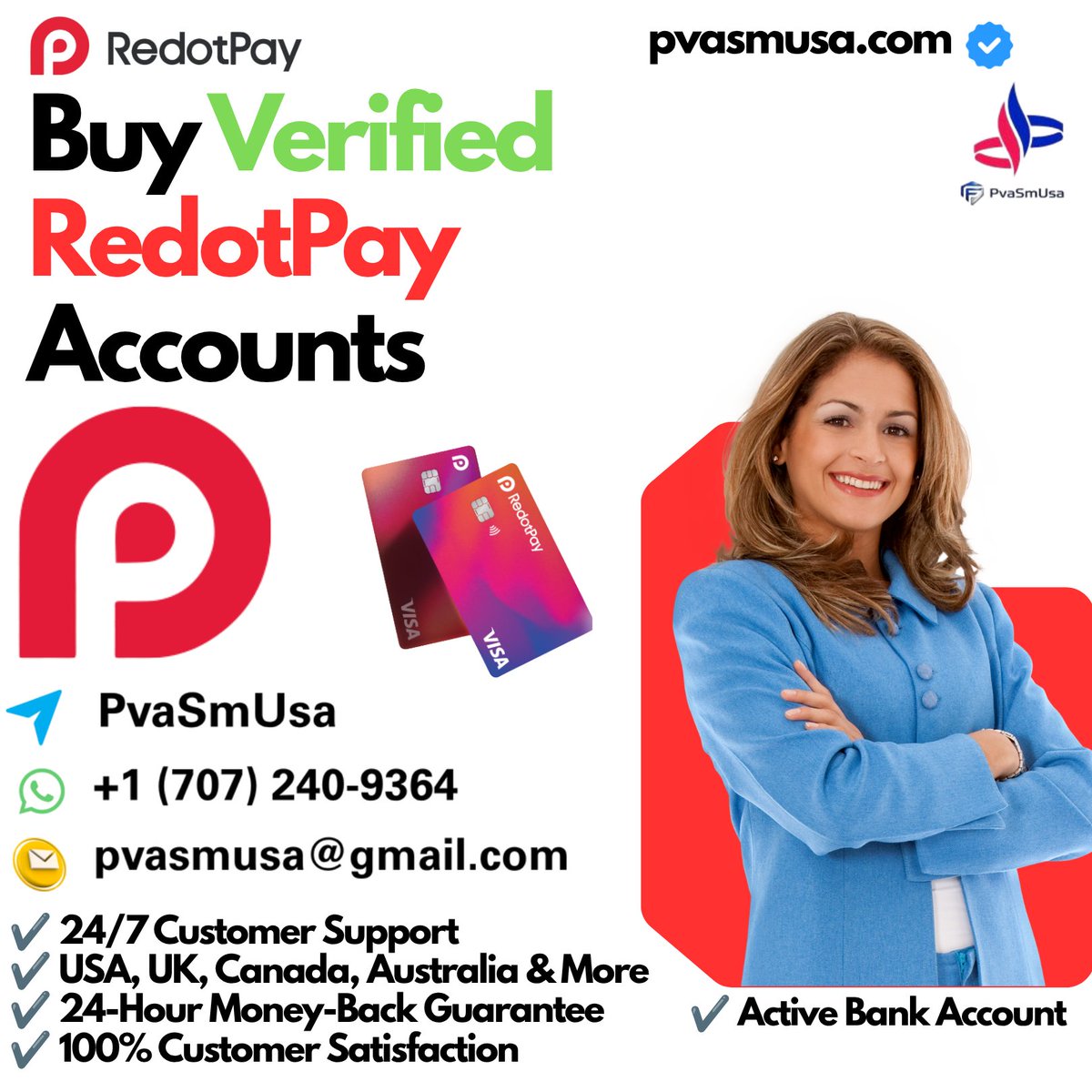 BulleUnite's tweet photo. 11 Best Sites to Buy Verified RedotPay Accounts Securely Guide

LInk : https://t.co/98hpCurhkq

––➤Email: pvasmusa@gmail.com
––➤Telegram: PvaSmUsa
––➤WhatsApp: +1 (707) 240-9364

#pvasmusa #Binance #Buy #Verified #business #usa https://t.co/wifTxpKAz7