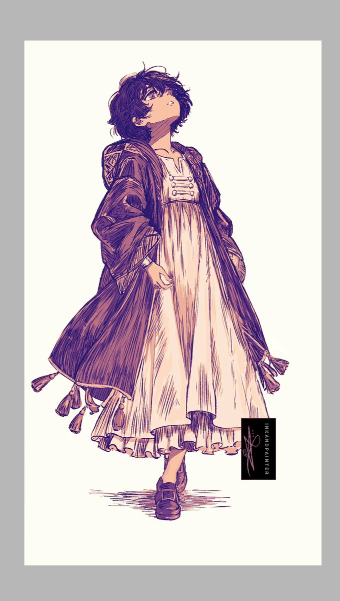 inkandpainter's tweet photo. Agott, the first apprentice. #witchhatatelier #Δ帽子 https://t.co/OZxEscB1XN