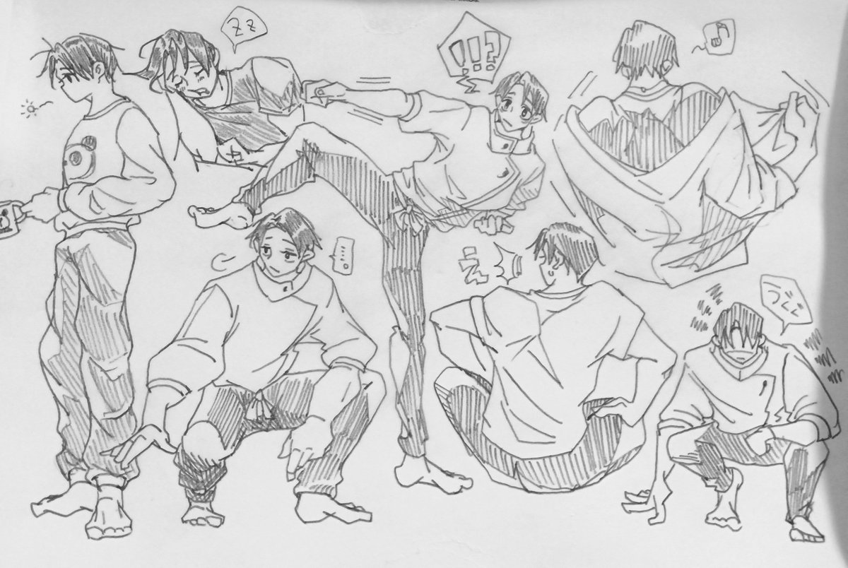 budoupan0307's tweet photo. 半年前←　→→現在
試行錯誤だけど半年前よりは詰めて描けるようになった!! https://t.co/CcAsr1oVf3