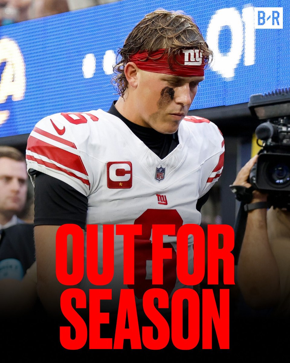 BleacherReport's tweet photo. 🚨 Jaxson Dart is expected to undergo season ending knee surgery, per @RapSheet https://t.co/lx5Mxb9OpG