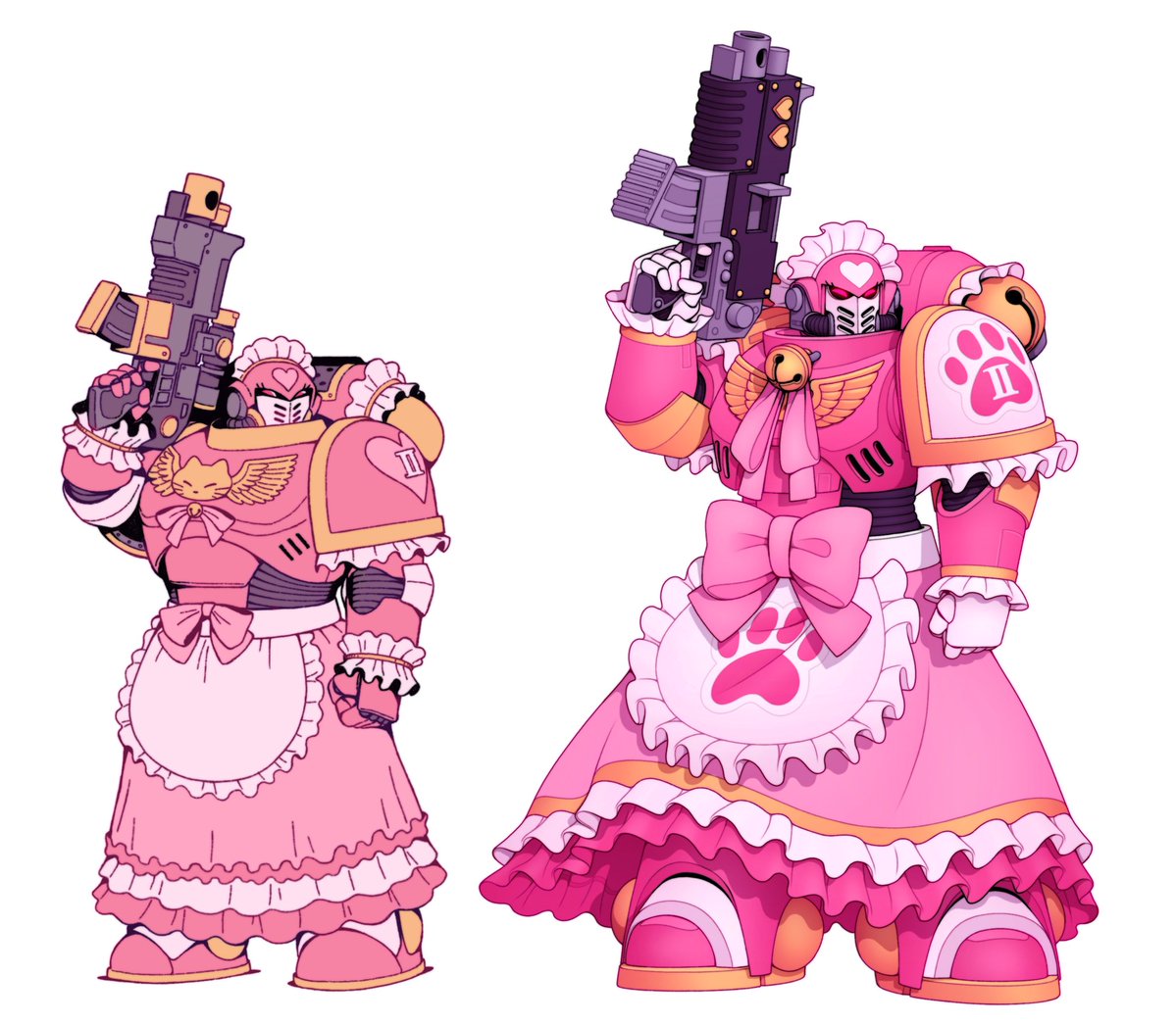 ChumiiCham's tweet photo. “Pink ribbons” redraw 💖✨ https://t.co/z8eakwMdVA