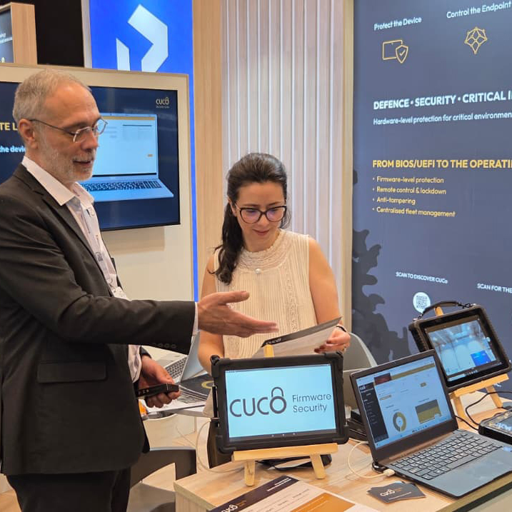 Inforlandiacorp's tweet photo. Great conversations and new connections at #EUDEX2026 🇵🇹

Yesterday, we welcomed visitors to the PRODUTECH stand to discover:
CUCo Security Suite
INSYS Rugged

If you’re at the show today, come meet us and see our solutions in action.
PRODUTECH stand

#CUCo #INSYS #EUDEX2026 https://t.co/JKCTAhEbqC