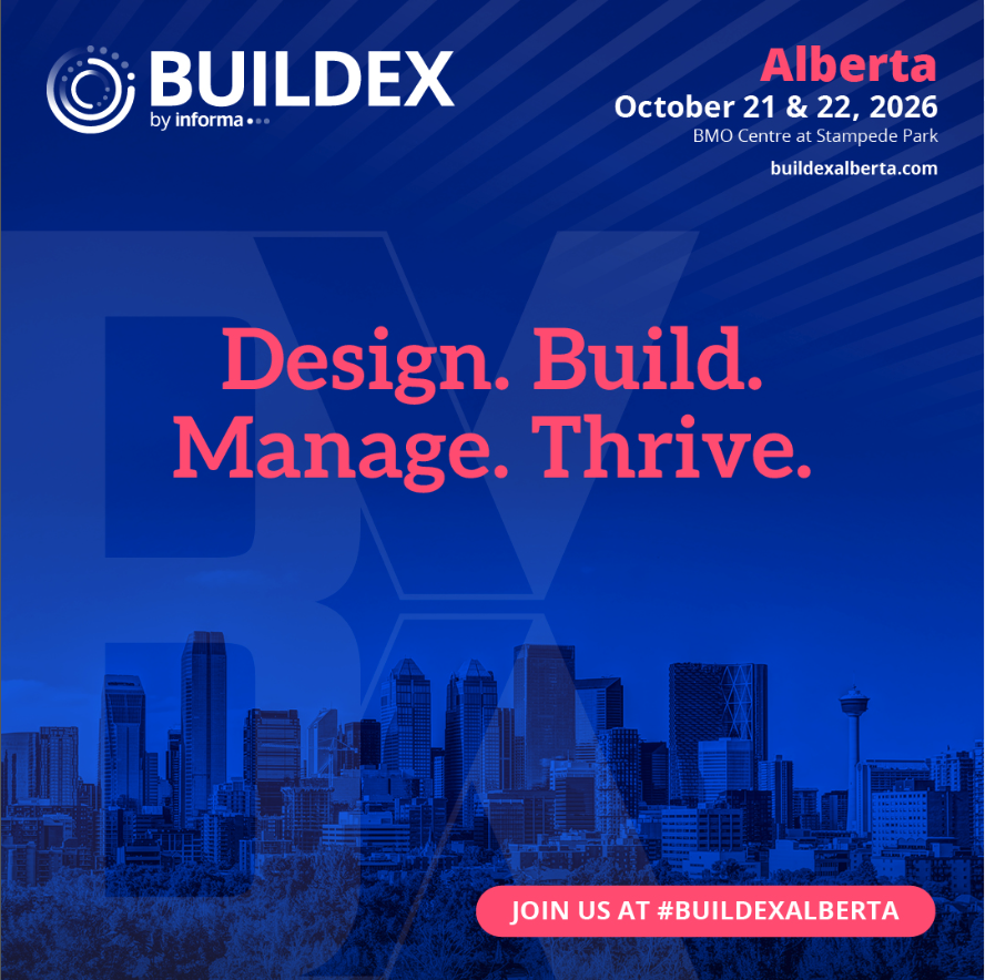 concretealberta's tweet photo. #BUILDEX Alberta 2026 is coming up soon!
Join us October 21-22 at the BMO Centre in Calgary to connect with Alberta’s building and construction community, explore industry trends and attend expert-led sessions.
Learn more: https://t.co/JRRf1aRBeh
#ConcreteAlberta https://t.co/vMiMXUQH94