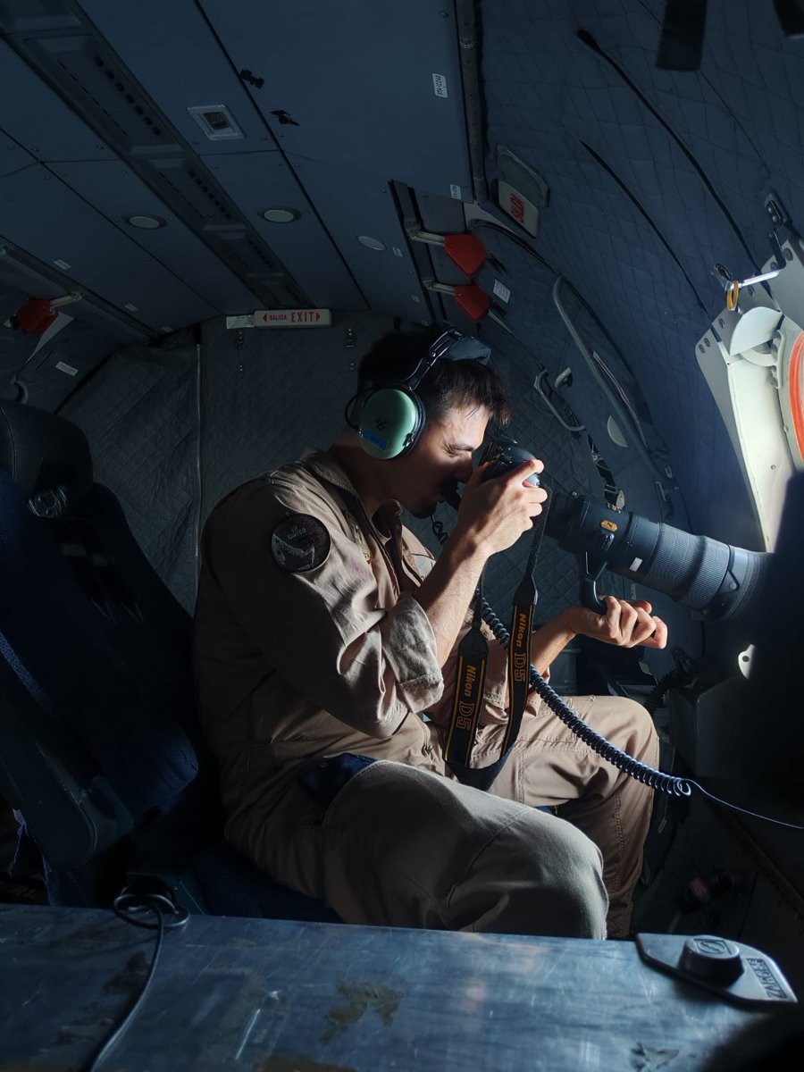 EUNAVFOR's tweet photo. 📍Djibouti

ATALANTA Maritime Patrol &amp; Reconnaissance Aircraft VIGMA D.4 conducted its first aerial reconnaissance &amp; maritime surveillance sortie of this inter-monsoon period.

🔎 Orion detachment contributes to maritime security in the Indian Ocean as ATALANTA's eyes un the sky. https://t.co/jBNDuThJwY