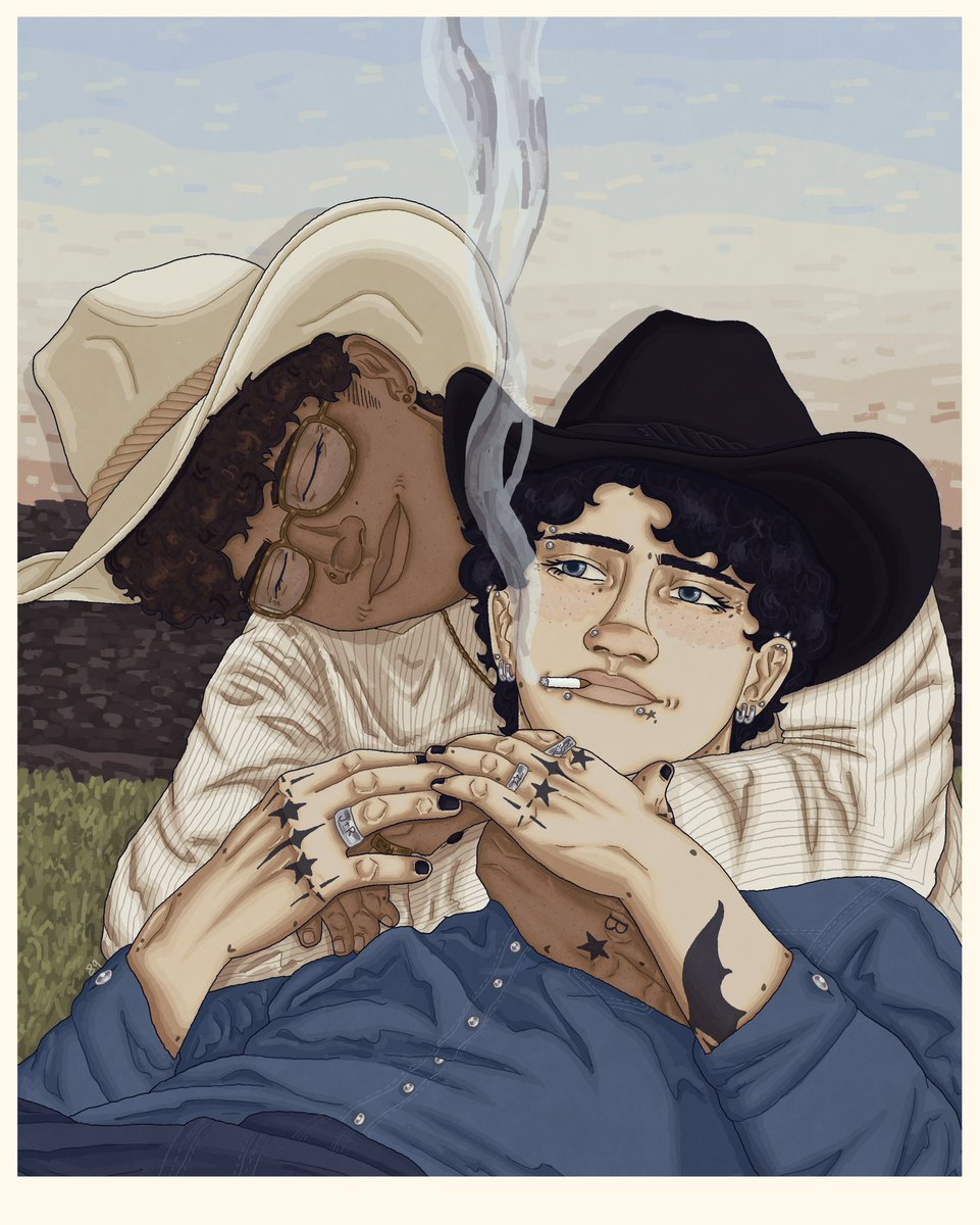 blueghosty_'s tweet photo. marauders and co halloween costumes pt.1: #jegulus as Brokeback Mountain https://t.co/AJQ3ALIm07