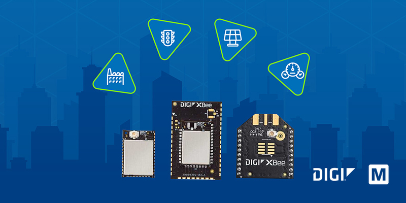 MouserElecEU's tweet photo. The @digidotcom XBeeยฎ Wi-SUNยฎ #modules are designed for smart metering, street lighting and #infrastructure monitoring. ๐
They deliver reliable, low-latency mesh networking for large-scale outdoor deployments.https://t.co/SDioXDNwKV https://t.co/ZZE9yxT9fh