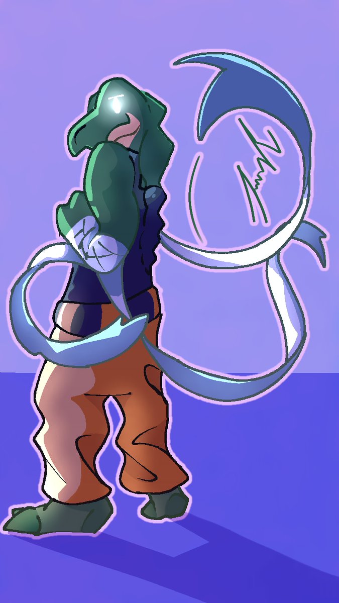 skele_pokemon's tweet photo. Okokkk, aquí le va un dibujito xdd, espero le guste y la vrd, me gustó mucho el diseño :b

Att: Skele 🐊 https://t.co/H1QKQPn6JM