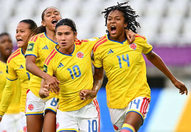 rgestioncol's tweet photo. 🇨🇴 COLOMBIA VA POR LA FINAL

La Sub-20 enfrenta hoy a Corea del Norte en semifinales del Mundial.

⏰ 11:30 a. m. 
📍 Łódź, Polonia
Corea ya venció 3-0 a Colombia en fase de grupos.

Ahora está en juego la final. ¿Habrá revancha?
#Colombia #Sub20 #FútbolFemenino #MundialFemenino https://t.co/pO5ZvnuIUc