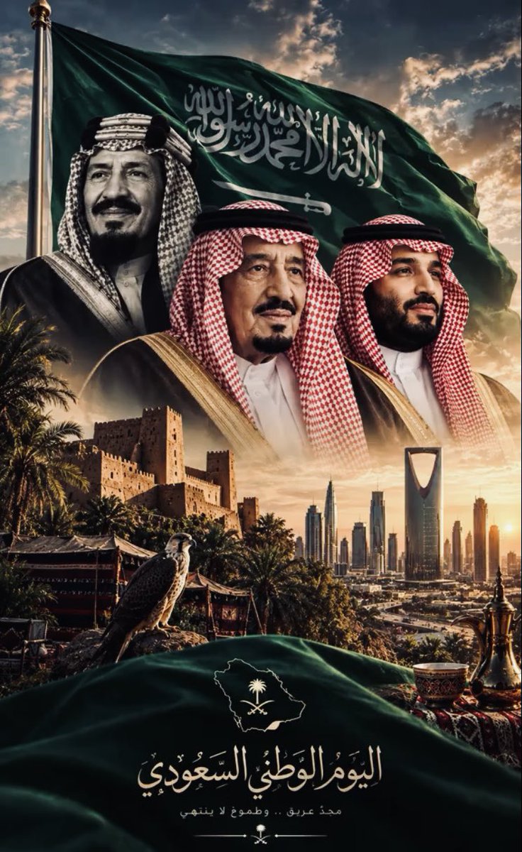 faboalid82's tweet photo. في ذكرى #اليوم_الوطني_السعودي_٩٦ 
المجيد كل عام والوطن شامخًا مجيدا ،وكل عام والقيادة الرشيدة قائمة عزيزة ،وكل عام والشعب السعودي الكريم بخيــر ، اسأل الله أن يديم علينا نعمة وطننا #المملكة_العربية_السعودية ويبقيه آمنًا ورخاءاً ومهوى أفئدة المسلمين بعزته وقوته ونصره… https://t.co/rLSOi9J8Te