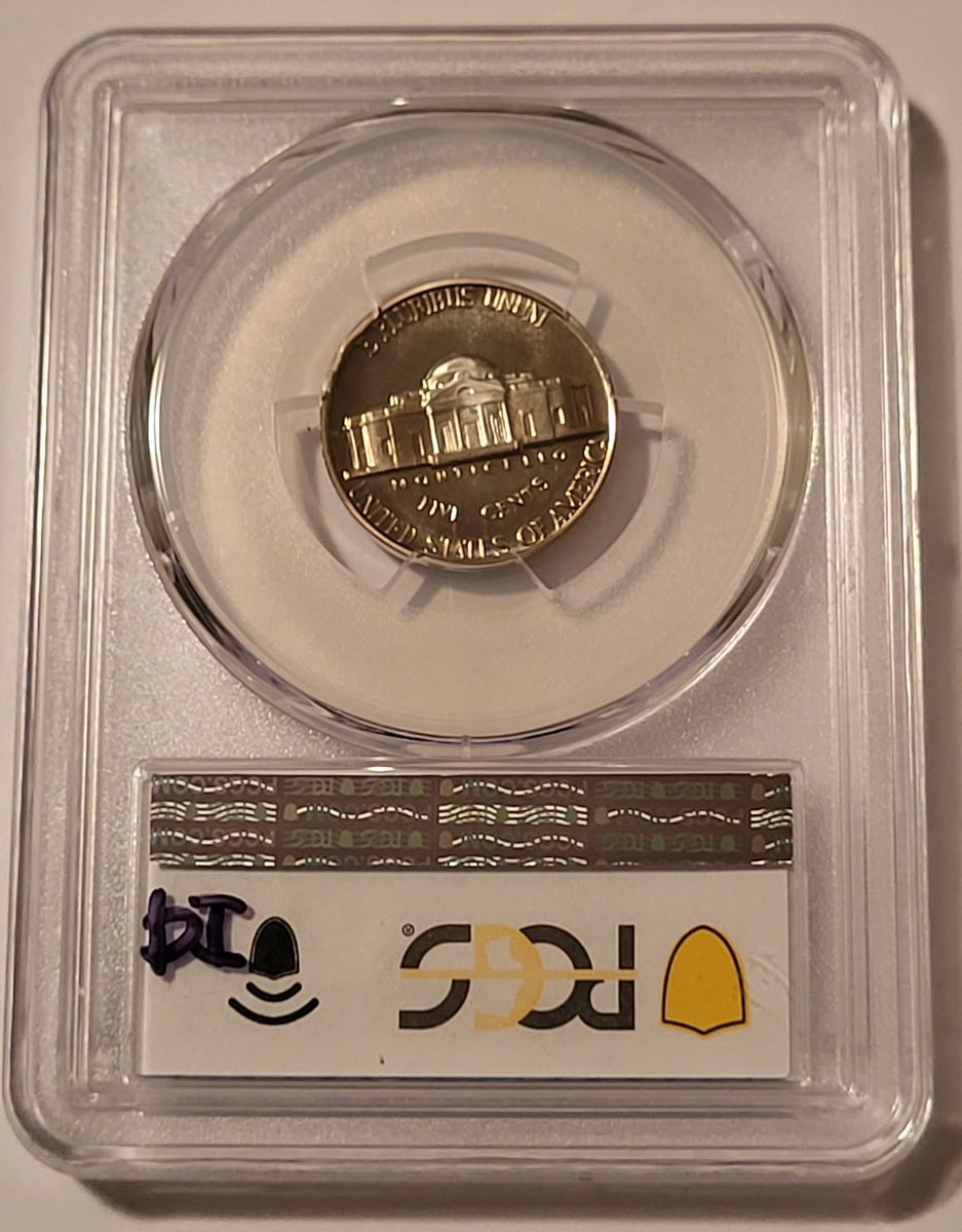 TNumismatics's tweet photo. **Coin of the Day**
1968 S Jefferson Nickel Proof PR69 DCAM PCGS GSH
Always FREE Domestic Shipping! https://t.co/UyMDYwsRr6
#coins #coincollecting #PCGS #pcgscoins #pcgscoin #gradedcoins #certifiedcoins #nickels #jeffersonnickel #proofcoins https://t.co/PzAJTgaVqe