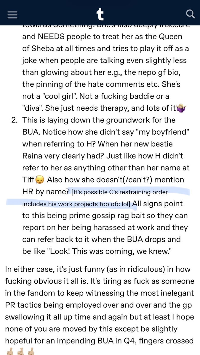 Onions_Sucks's tweet photo. This is just next level insanity. 
I've met Larries with a stronger grip on reality than this shit ♥️✌️ https://t.co/nfHyJBsaAC