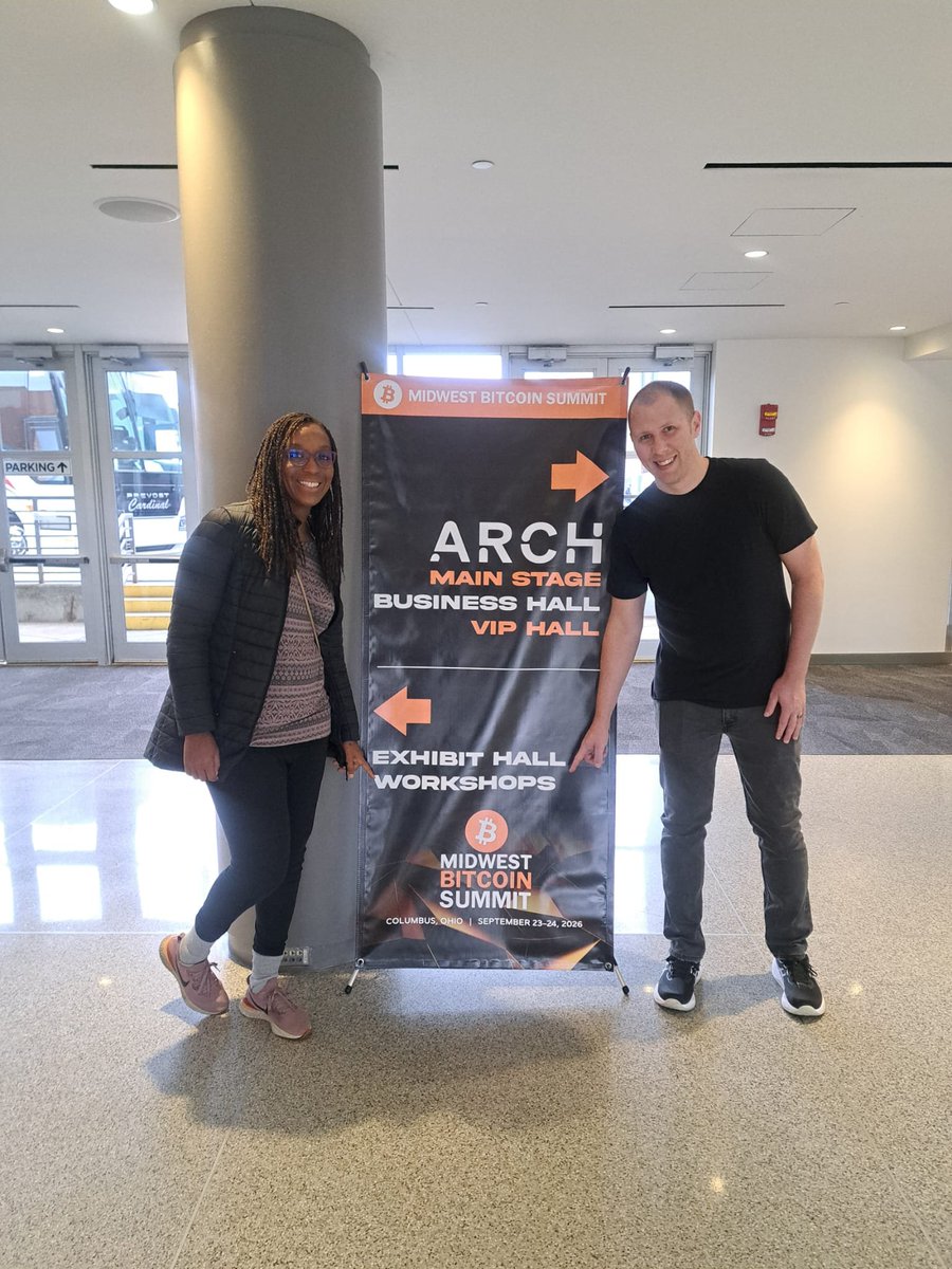 learningbtcfdn's tweet photo. Day 1 of the @MWBTCSummit with @dreamgrdacademy 🤝 https://t.co/rWDgLc7Gns